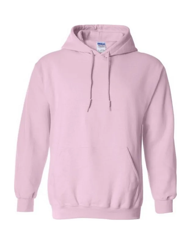 Gildan Heavy Blend Hoodie With Air Jet Spun Yarn And Double-lined Hood
