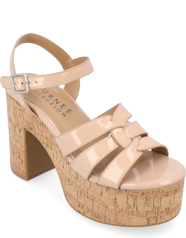 Jania Sandals With Tru Comfort Foam™ Insole And Platform Heel