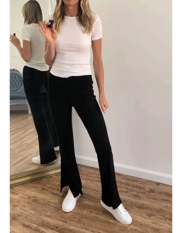 Anywhere High Rise Slit Pants
