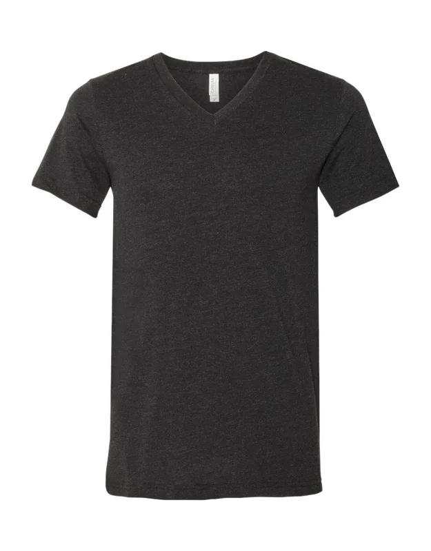 Heather V-neck Tee