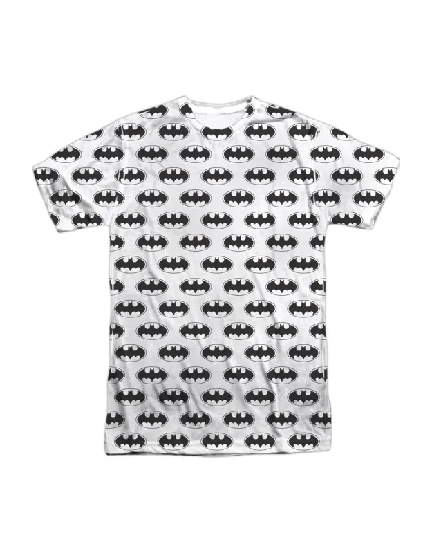_batman Bats All Over Short Sleeve Tee - Stylish, Easy_