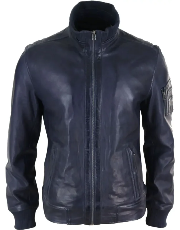 High Neck Bomber Jacket
