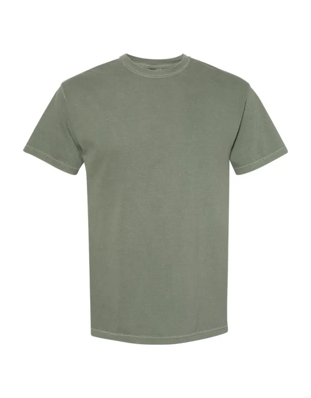 Comfort Colors Garment-dyed Heavyweight T-shirt, Relaxed Fit, Twill Taped Neck