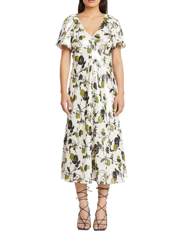Silk-blend Dress