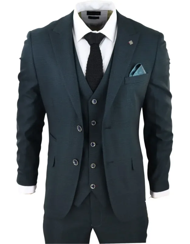 Jasper 3 Piece Suit Check
