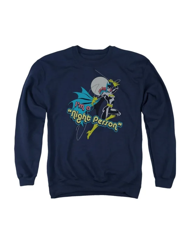 Dc Comics Night Person Crewneck Sweatshirt