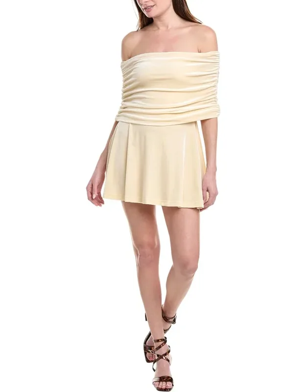 Off-shoulder Mini Dress