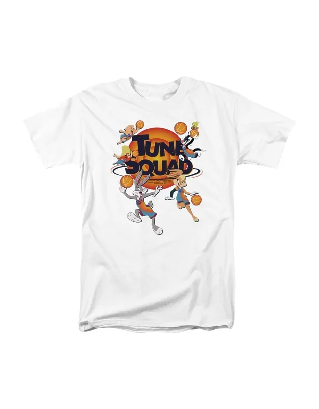 _space Jam 2 Tune Squad Group Short Sleeve Tee / T-shirt, 100% Cotton_
