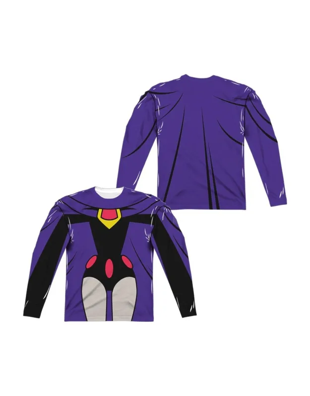 Teen Titans Go Raven Uniform Long Sleeve Tee