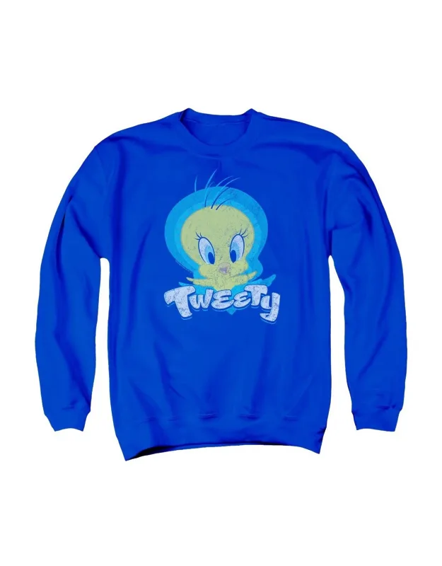 Looney Tunes Tweety Swirl Crewneck Sweatshirt