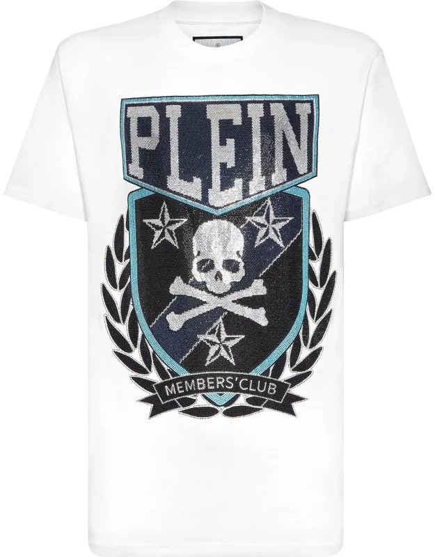 T-shirt With Patch Skull & Bones