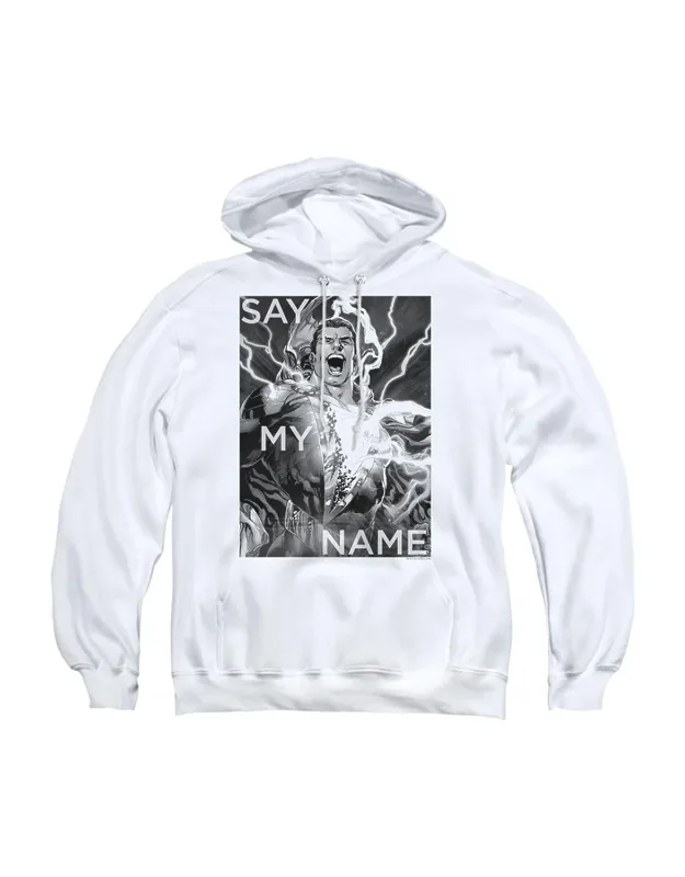 Justice League Of America Say My Name Hoodie - Stylish For Everyday Wear, 50% Cotton And 50% Polyester