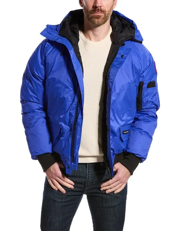Chilliwack Down Bomber Coat With Stretch Rib Waistband And Cuff