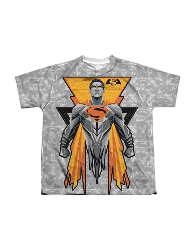 Batman V Superman Super Tech Sub Short Sleeve Poly Crew Tee
