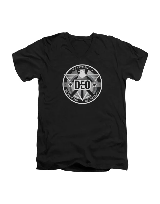 Supergirl Deo Short Sleeve V Neck Premium Cotton Tee / T-shirt