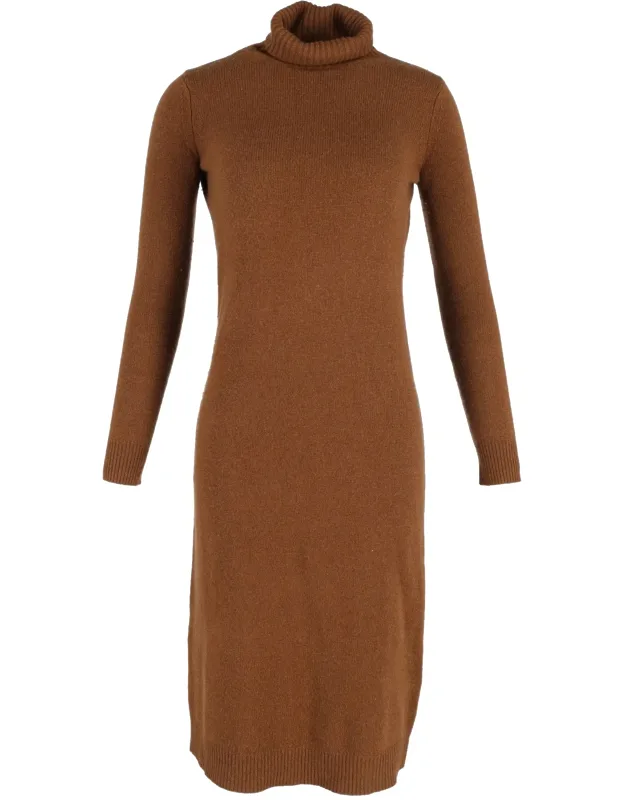 Knitted Turtleneck Dress