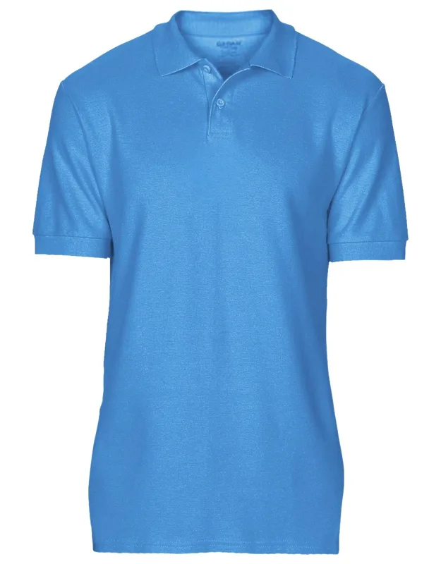 Gildan Softstyle Short Sleeve Double Pique Polo Shirt With Tearaway Label And Contoured Welt Collar