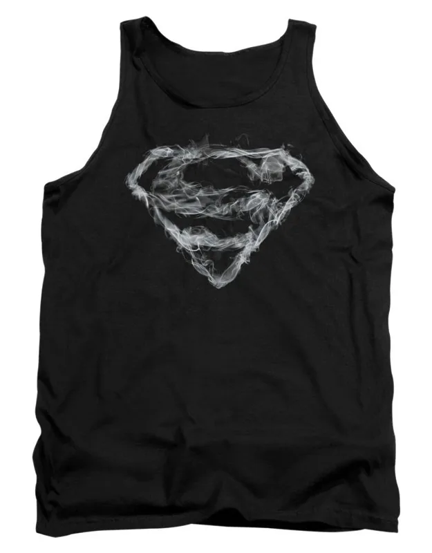 Superman Smoking Shield Tank Top