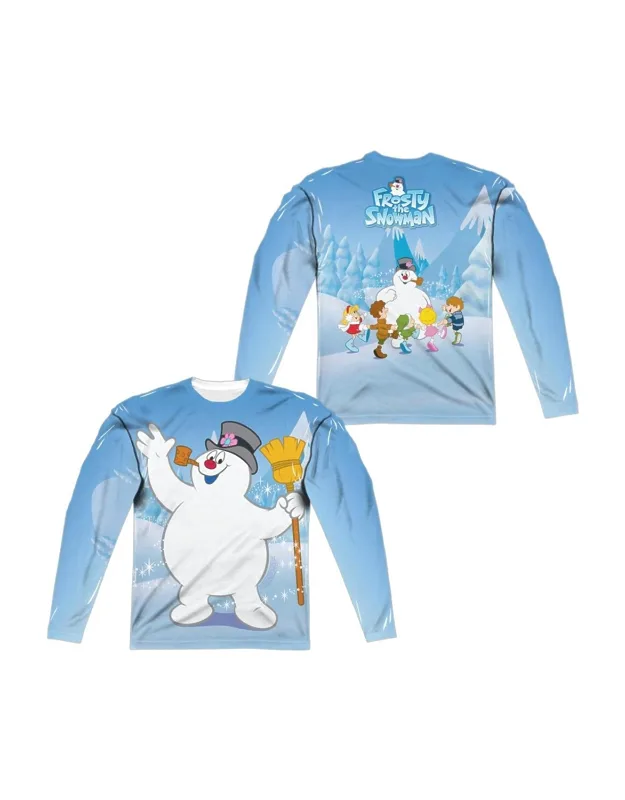 Frosty Wave Long Sleeve Crew Tee