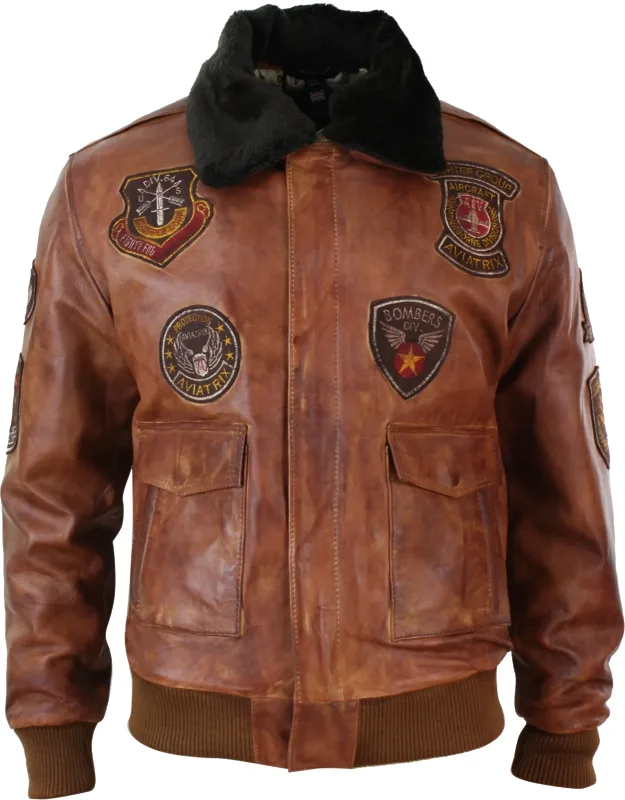 Aviator Pilot Bomber Jacket
