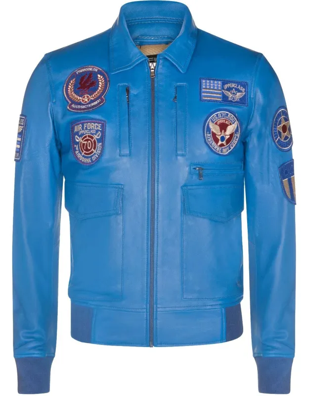 Leather Air Force Bomber Jacket