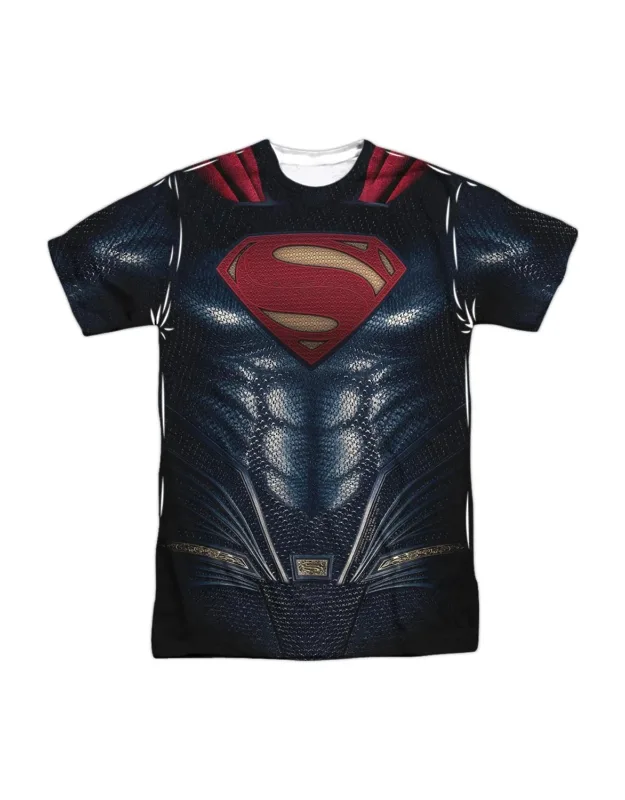 Justice League Movie Uniform Short Sleeve Poly Crew Tee / T-shirt