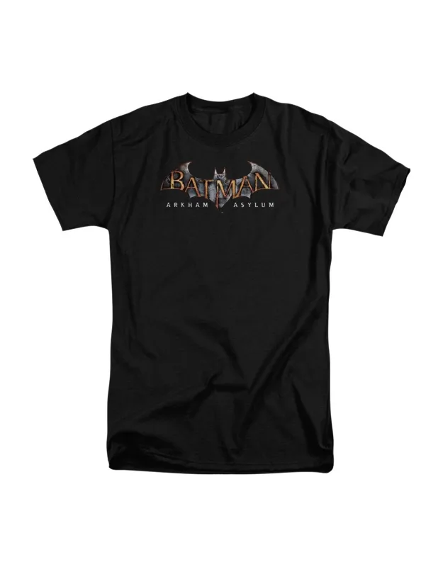 Batman Arkham Asylum Logo Short Sleeve Tee