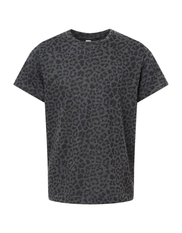 Youth Fine Jersey Tee, 100% Combed Ringspun Cotton, Easytear Label