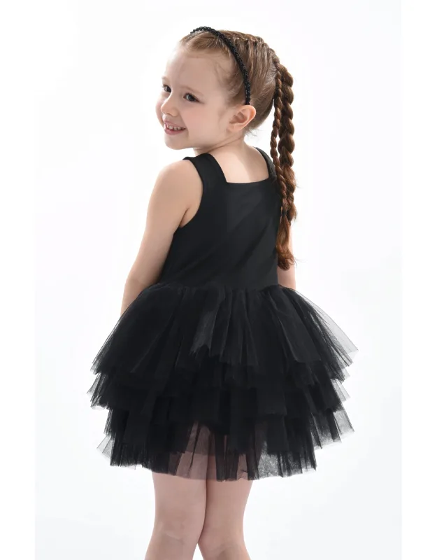 Solid Tutu Dress