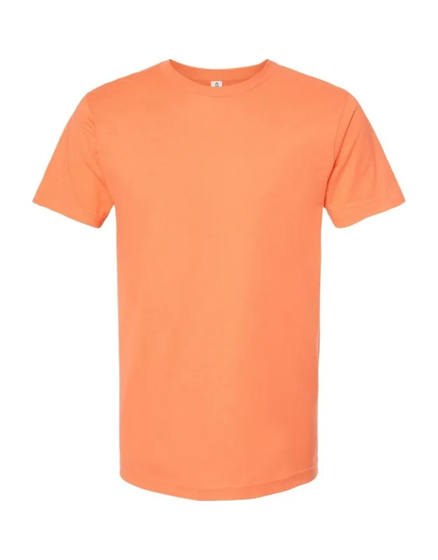 Fine Jersey T-shirt - 4.5 Oz. Pre-shrunk 100% Ringspun Cotton, Double-needle Stitching