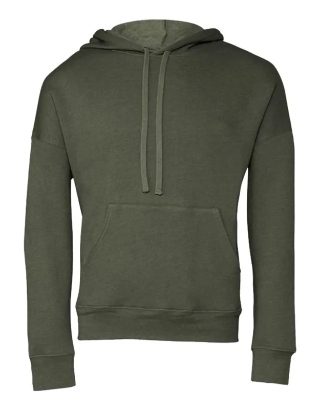 Sponge Fleece Drop Shoulder Hoodie