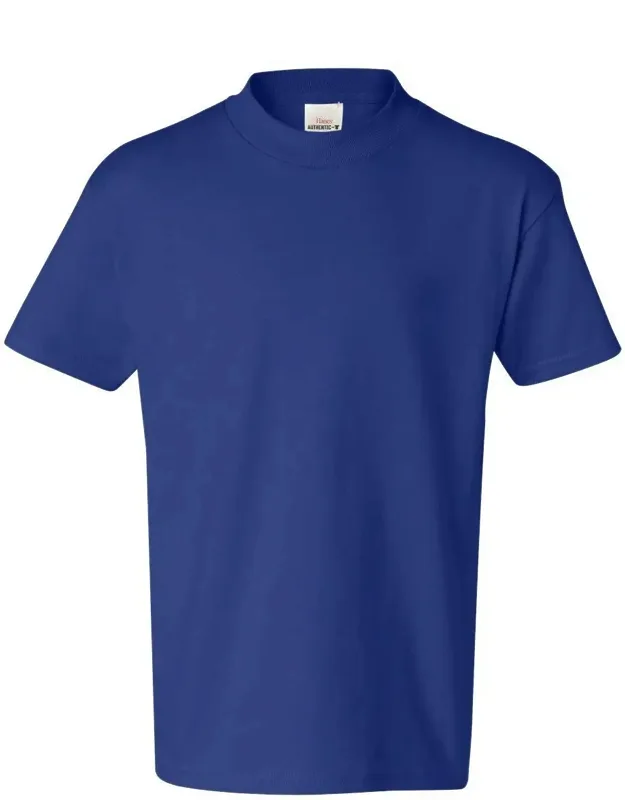 Hanes Authentic Youth T-shirt 6 Oz. Cotton Jersey