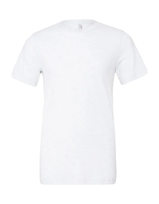 Canvas Triblend Crew Neck T-shirt / Short Sleeve T-shirt With Unique Fabric Combination And Extreme Durability