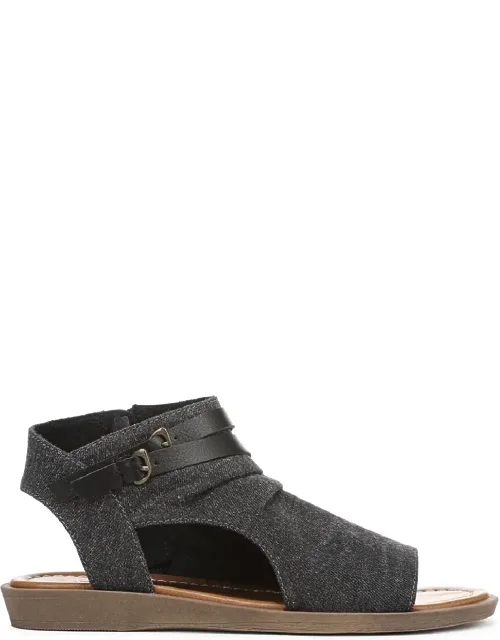 Strappy Low Wedge Sandals