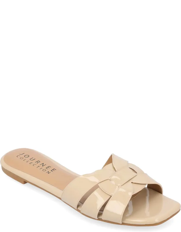 Arrina Flat Sandals With 4 Mm Tru Comfort Foam™ Insole And Wide Width