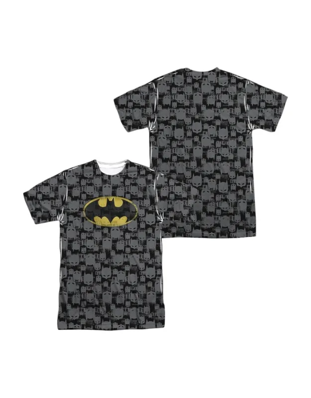 Caped Crusader Repeat Short Sleeve Crew Tee
