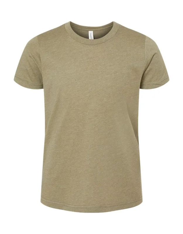 Cvc Jersey Tee 3.6 Oz./yd2, 52/48 Airlume Combed And Ringspun Cotton/polyester