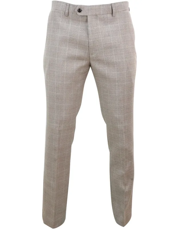 Holland Check Tweed Trousers