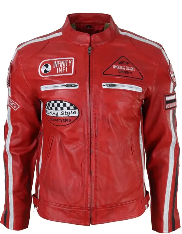 Zipped Biker Jacket