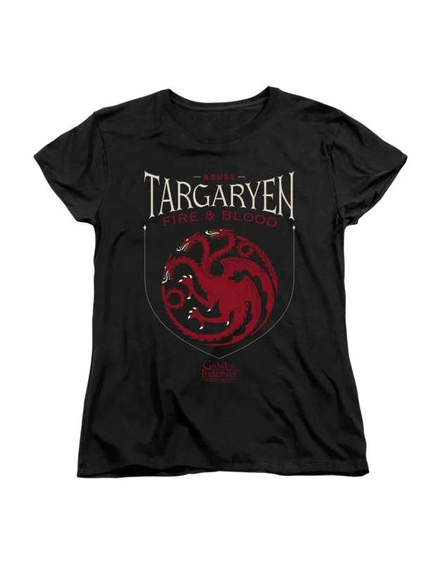 Game Of Thrones House Targaryen Sigil Short Sleeve Tee