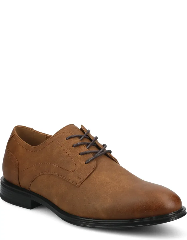 Barclay Medium And Wide Width Plain Toe Oxford Dress Shoe With Sophisticated And Professional Design