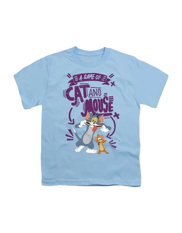 Tom And Jerry Movie Cat And Mouse Short Sleeve Tee