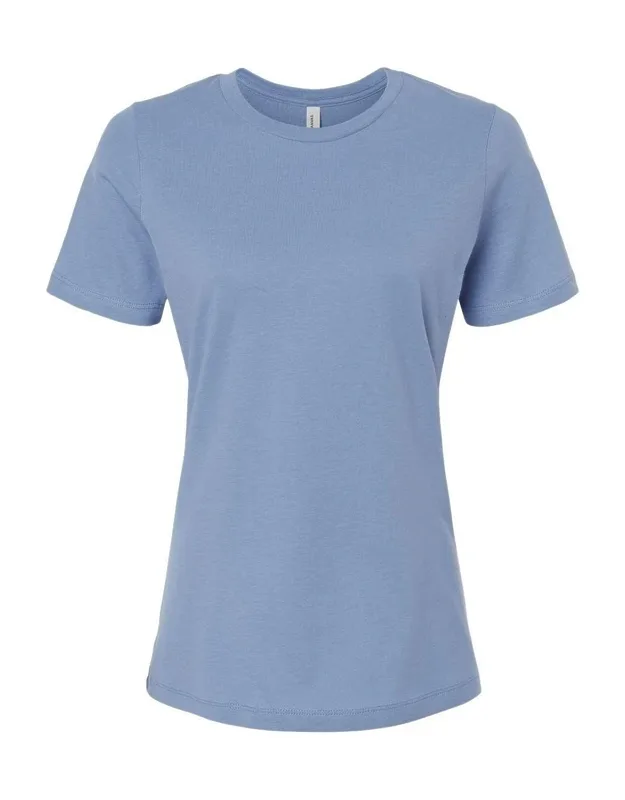 Relaxed Jersey Tee, 100% Airlume Combed Cotton, Tear Away Label
