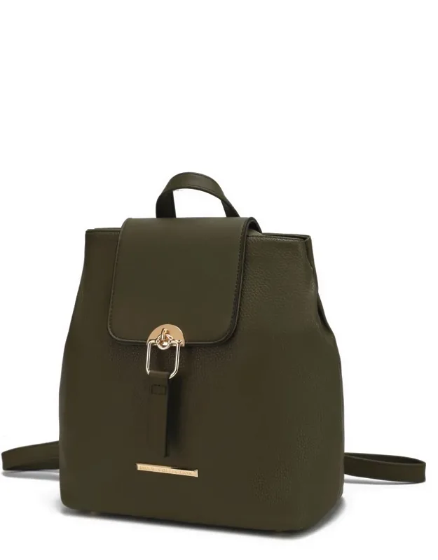 Ingrid Vegan Leather Convertible Backpack