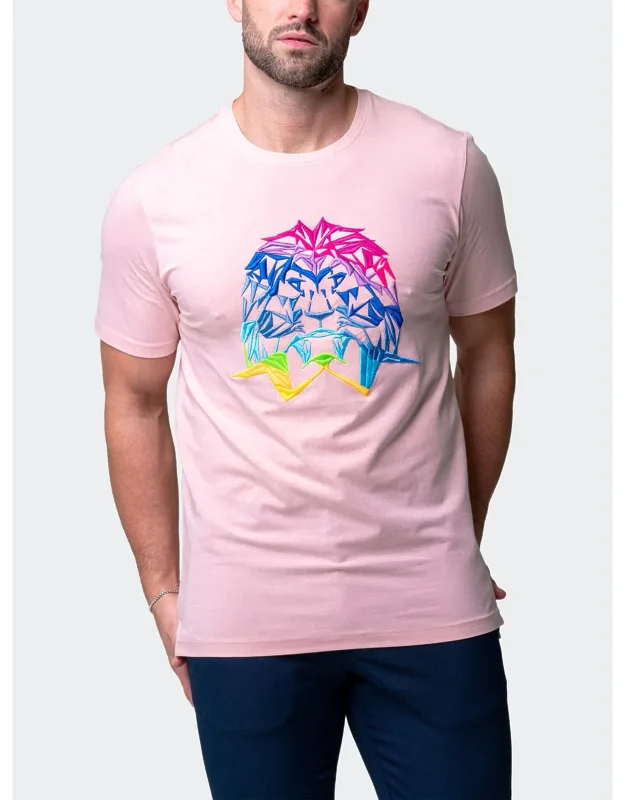 Tee With Luxe Cotton And Eye-catching Details