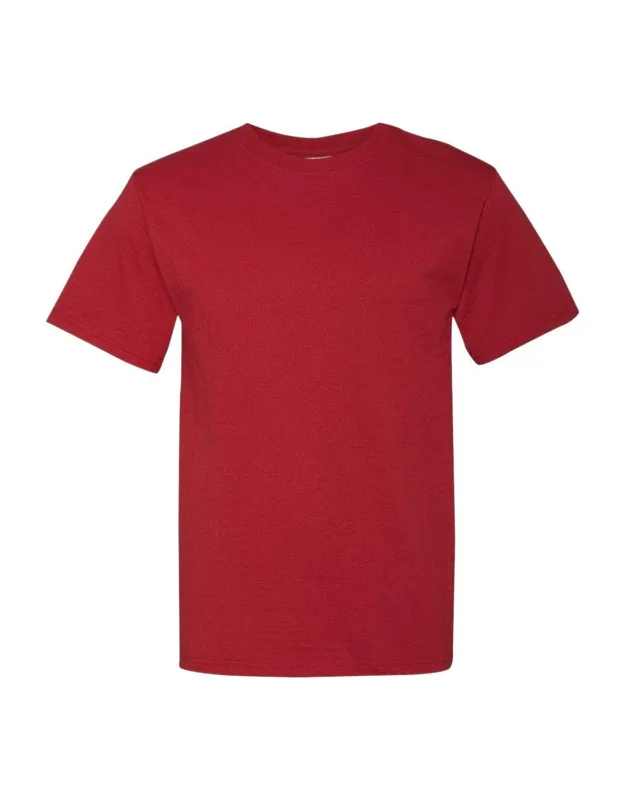 Dri-power 50/50 T-shirt With Advanced Moisture Management And Soft Hand