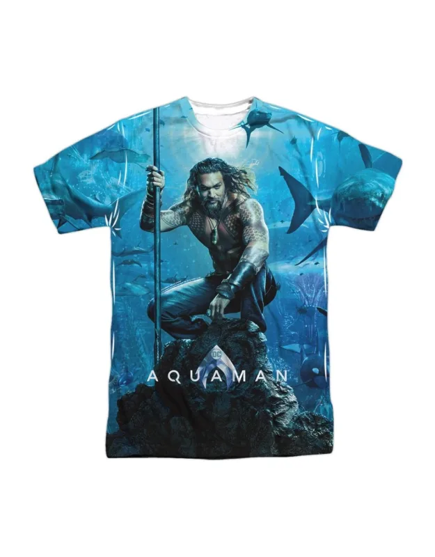 Poster Short Sleeve Poly Crew Tee