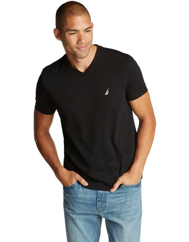 Premium Cotton V-neck T-shirt