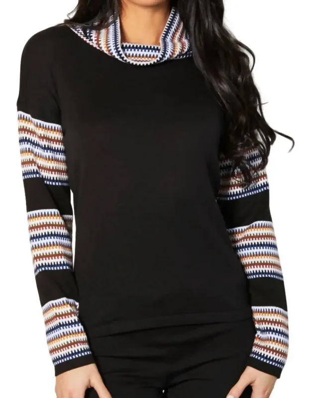 Long Sleeve Cowl Neck Sweater