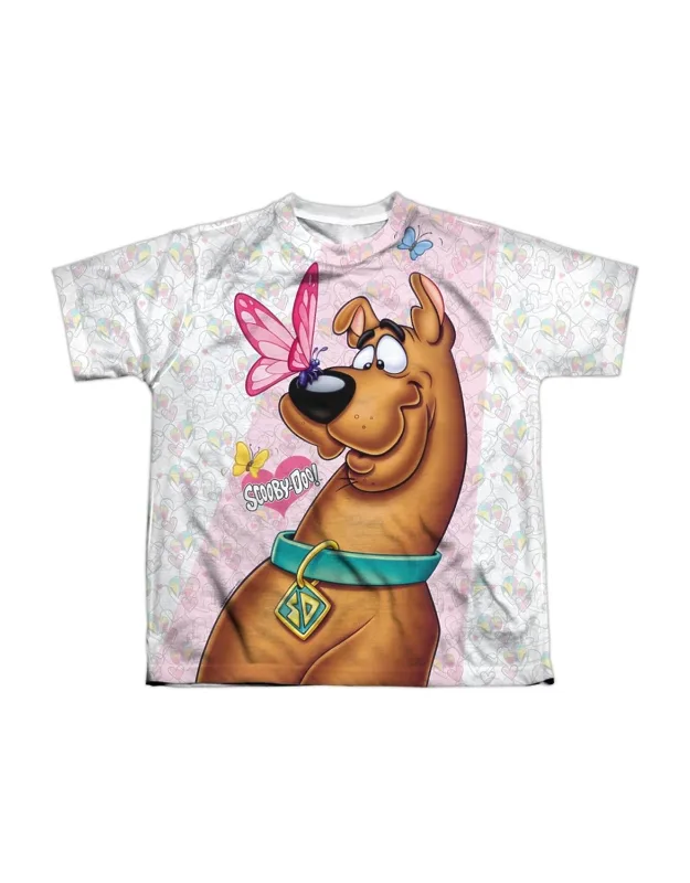 Scooby Doo Butterfly Short Sleeve Crew Tee